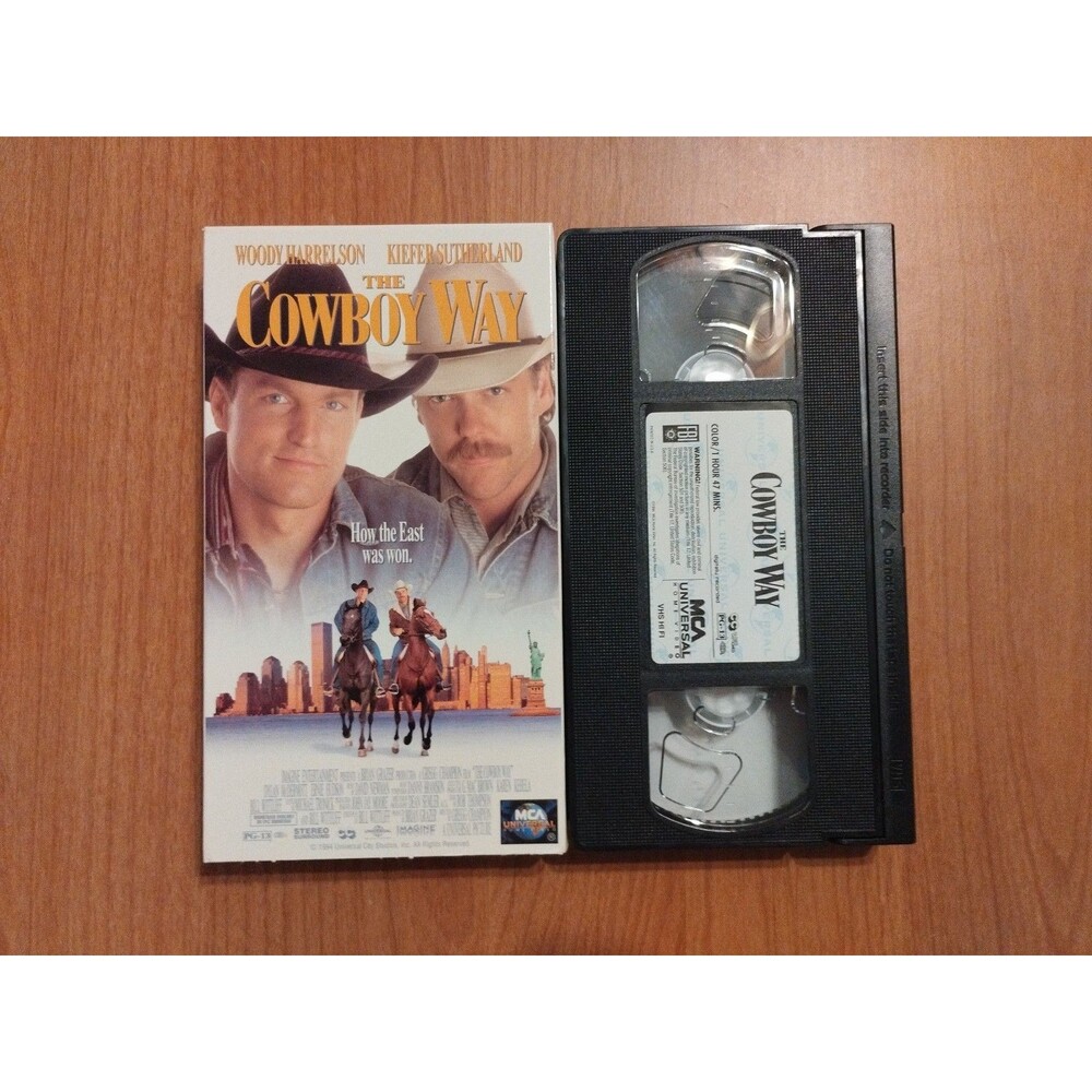 The Cowboy Way (VHS, 1994. Slip Cover)